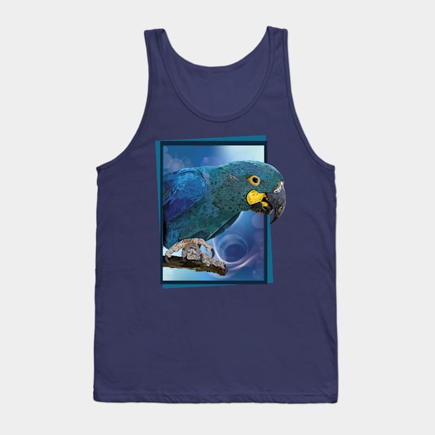 lear's macaw Tank Top by obscurite